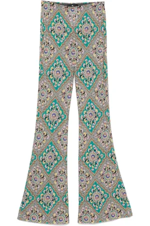 Etro Floral-print trousers