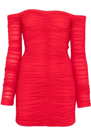 BLUMARINE Ruched mini dress