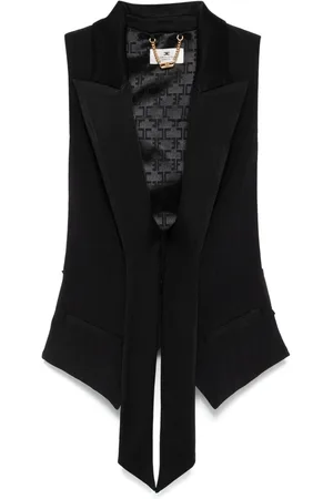Elisabetta Franchi Crepe waistcoat