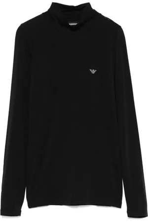 Emporio Armani Logo-appliqué T-shirt