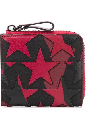 VALENTINO GARAVANI Camouflage star patch wallet