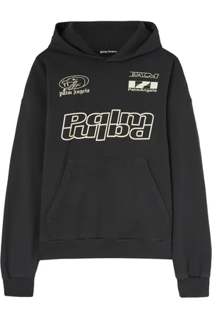 Palm Angels Snake-print hoodie