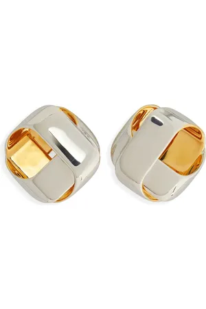 Jil Sander Orange gemstone earrings