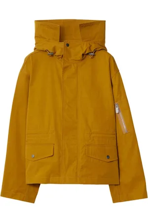 Burberry Hooded oversized jacket