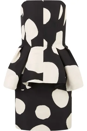 Nina Ricci Peplum-waist mini dress