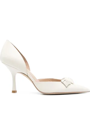 Stuart Weitzman 90mm leather pumps