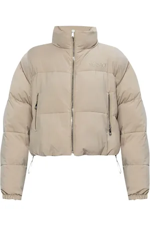 VERSACE Logo-embroidered jacket