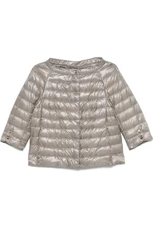 HERNO Collarless jacket