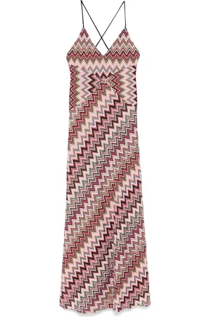 Missoni Zigzag-pattern maxi dress
