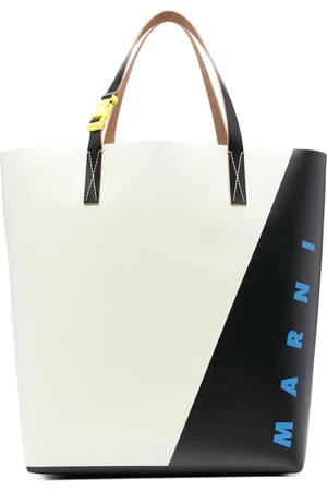 Marni Colour-block tote bag