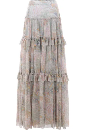 Etro Printed maxi skirt