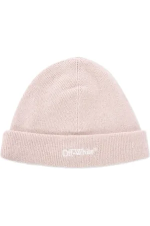 OFF-WHITE Ribbed-knit beanie hat