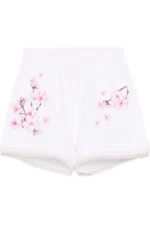 MONNALISA Floral-print shorts