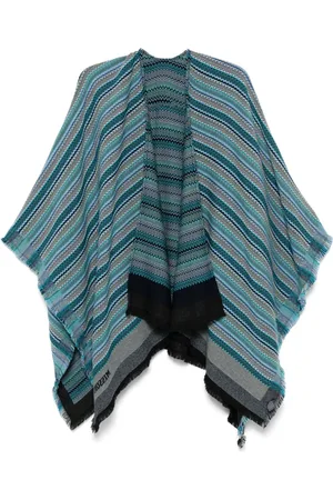 Missoni Zig-zag woven cape
