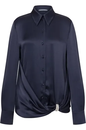 Alberta Ferretti Satin-finish shirt