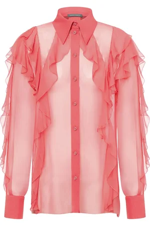 Alberta Ferretti Ruffle-detailing shirt