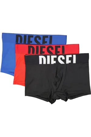 Diesel Logo-waistband briefs (set of three)