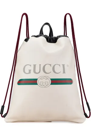 Gucci 2016-2024 Gucci Logo Leather backpack