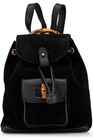 Gucci 2000-2015 Bamboo Suede backpack