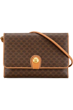 Céline 2010 Macadam Coated Canvas crossbody bag