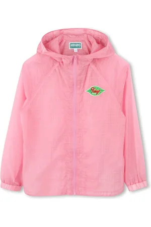 Kenzo Logo-embroidered widbreaker