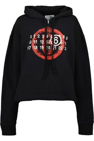 Maison Margiela Numbers-motif hoodie