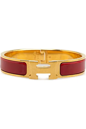 Hermès 2020 Narrow Enamel Clic H costume bracelet