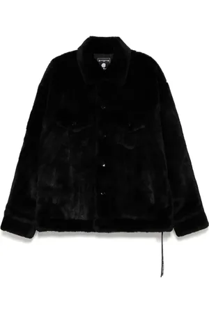 MASTERMIND Faux-fur jacket