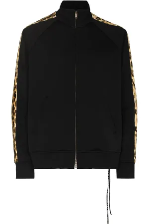 MASTERMIND Leopard band zipped jacket