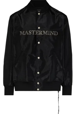 MASTERMIND Crystal skull-embellished bomber jacket
