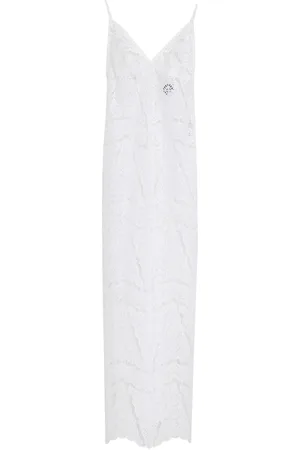 AMIR SLAMA Lace midi dress