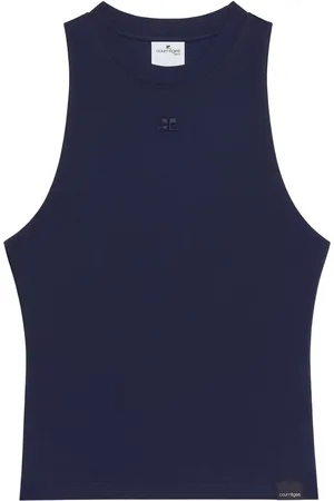 Courrèges Appliqué tank top