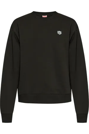 Kenzo Logo-patch cotton sweatshirt