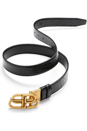 Balenciaga BB-buckle reversible belt