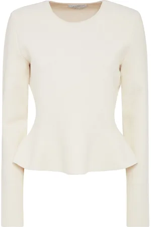 GABRIELA HEARST Peplum-hem sweater