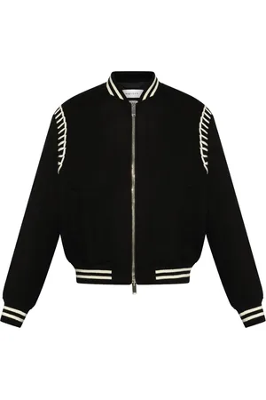 Alexander McQueen Embroidered bomber jacket