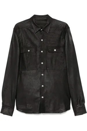 Rick Owens Leather shirt jacket