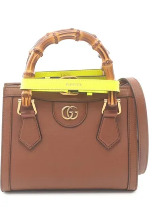Gucci 2016-2024 Mini Calfskin Bamboo Diana satchel