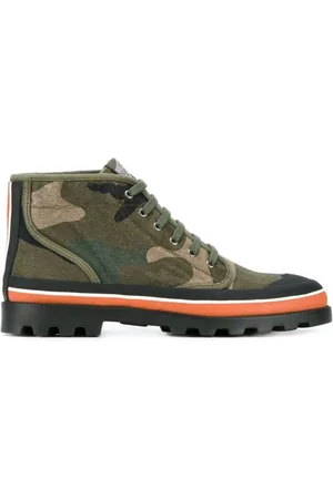 VALENTINO GARAVANI Camouflage-print boots