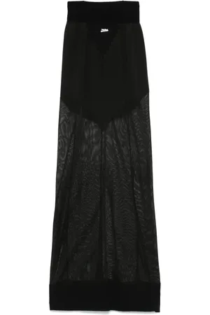 Jean Paul Gaultier Knitted maxi skirt