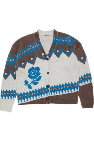 Acne Studios Jacquard wool cardigan