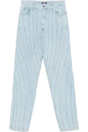 MUGLER Seam-detail jeans