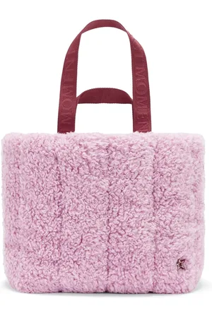 Perfect Moment Faux-shearling tote bag