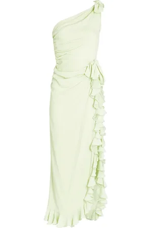 Giambattista Valli Asymmetric ruffled dress