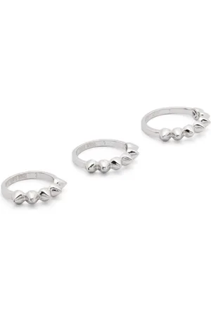 Eddie Borgo Cone Eternity ring set