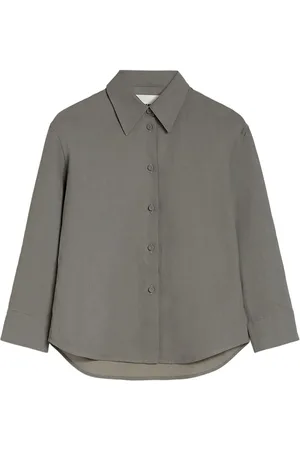 Jil Sander Curved hem shirt