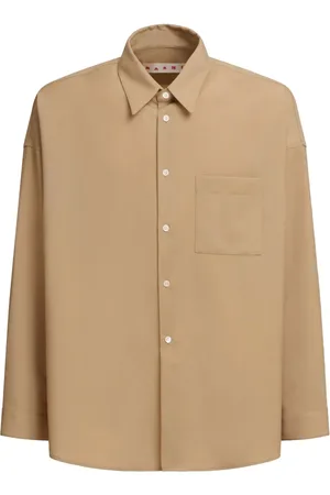 Marni Buttoned virgin wool shirt