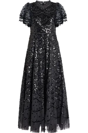 Needle & Thread Sequinned maxi dress