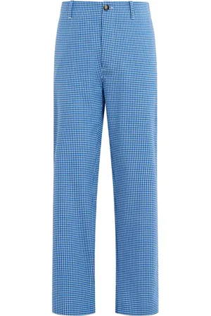 Marni Check pattern trousers