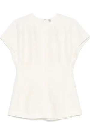 Totême Cap-sleeve top